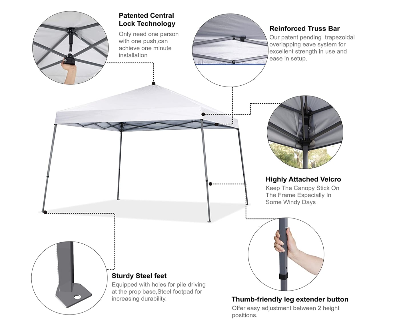 10 Best Portable Canopies (Comparison & Reviews) - Keep It Portable ...