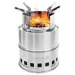 SOLEADER Portable Wood Burning Camp Stove