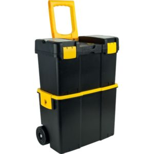 Stalwart Stackable Mobile Tool Box