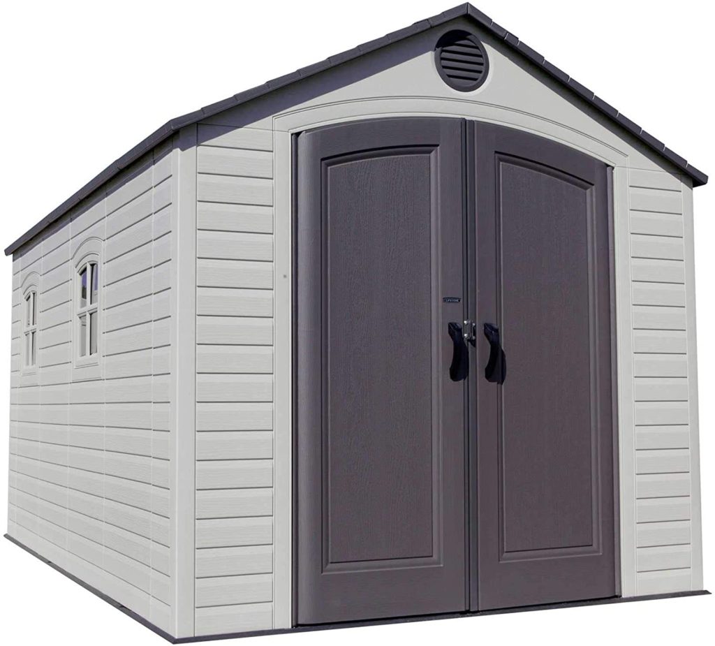 LIFETIME 6402 Outdoor Storage Shed 1024x925 