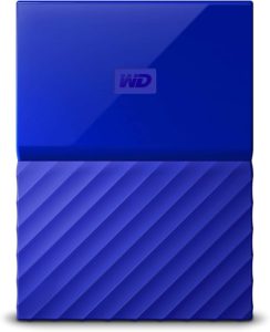 WD 2TB Blue My Passport Portable External Hard Drive
