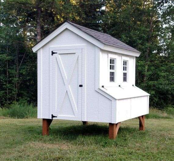 A small chicken coop for a small number of hens1